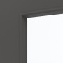 Detailansicht des Lichtausschnitts von GARANT Objektinnentür 10622-60 Ebony CePaL mit Lichtausschnitt LA-4 bandseitig