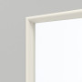 Detailansicht des Lichtausschnitts von GARANT Objektinnentür D92-60 Dove Grey Resopal mit Lichtausschnitt LA-4 bandseitig