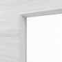 Detailansicht des Lichtausschnitts von GARANT Objektinnentür Quer Authentic Grigio GCK08 mit Lichtausschnitt LA-4 mittig