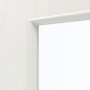 Detailansicht des Lichtausschnitts von GARANT Objektinnentür Authentic Bianco CePaL mit Lichtausschnitt LA-7
