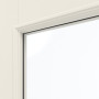 Detailansicht des Lichtausschnitts von GARANT Schiebetür Como Weißlack mit Lichtausschnitt CKL4 Sprosse SP0