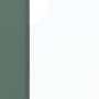 Detailansicht des Lichtausschnitts von CLASSEN Schiebetür Frame 5.6 Uni Green Dekorfolie mit Lichtausschnitt