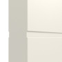 Detailansicht der Fräsung von CLASSEN Schiebetür Dynamic RAL 9010 Weißlack 3.1 