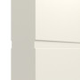 Detailansicht der Fräsung von CLASSEN Schiebetür Dynamic RAL 9010 Weißlack 3.2 
