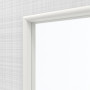 Detailansicht des Lichtausschnitts von LEBO Schiebetür Cotton Like Weiß ähnl. RAL 9016 Versio mit Lichtausschnitt LA 9