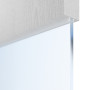 Detailansicht des Lichtausschnitts von HÖRMANN Schiebetür Pure 2 Eiche Weiß Duradecor DesignLine mit Lichtausschnitt quer mit Lisene Steel 79