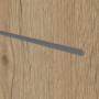 Detailansicht der Lisene von GARANT Schiebetür Corona 834 Authentic Risseiche CePaL 