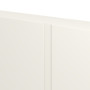 Detailansicht der Fräsung von CLASSEN Schiebetür Dynamic RAL 9010 Weißlack 2.6 