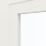 Detailansicht des Lichtausschnitts von Innentür-Set Cofi 35 LA-03 reverse Weißlack RAL 9016 mit Zarge und Drücker - Deine Tür