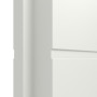 Detailansicht der Fräsung von CLASSEN Innentür Dynamic 3.26 Weißlack RAL 9003