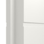 Detailansicht der Fräsung von CLASSEN Innentür Dynamic 3.26 Weißlack RAL 9016