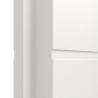 Detailansicht der Fräsung von CLASSEN Schiebetür Dynamic 3.26 Weißlack RAL 9016