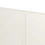 Detailansicht der Fräsung von CLASSEN Schiebetür Dynamic 3.22 Weißlack RAL 9010
