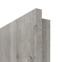 Abbildung Designkante von Graueiche längs Struktur CPL Wohnungseingangstür - Interio