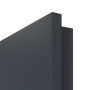 Detailansicht der runden Kante von Anthrazit RAL 7016 LA 11 ProLine Lack Innentür - Hörmann