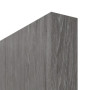 Detailansicht der stumpfen Kante von Schiebetür 4.3 Grigio Eiche CPL - Classen