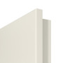 Detailansicht der Softkante von CLASSEN Innentür Dynamic 3.28 Weißlack RAL 9010