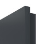 Detailansicht der eckigen Kante von Anthrazit RAL 7016 LA 11 ProLine Lack Innentür - Hörmann