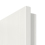 Detailansicht der Premiumkante von GARANT Zimmertür Authentic Bianco CPL mit Lichtausschnitt LA-2 Sprosse SP2