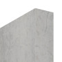 Detailansicht der stumpfen Kante von JELD-WEN Schiebetür Trend Concrete Hell DuriTop CPL