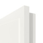 Detailansicht der gefasten Kante von JELD-WEN Innentür Shape Zero Brillantweiß ähnlich RAL 9016 ExpertLack
