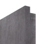 Detailansicht der eckigen Kante von JELD-WEN Innentür Trend Concrete Anthrazit Optima DuriTop CPL mit Lichtausschnitt LÖ-20