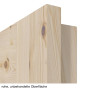 Detailansicht der Oberfläche von Typ 6002-03 Kiefer Massivholz Innentür - Radex