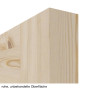Detailansicht der Oberfläche von Typ 6002-04 Kiefer Massivholz Schiebetür - Radex