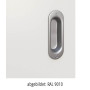 Oberfläche RAL 9010 von Linea 01 LA-04 Schiebetür Weißlack Premium