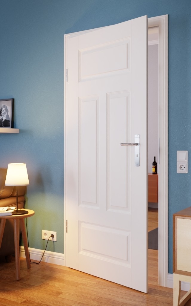 Formelle 41 Weißlack-Innentür - Lebo » DeineTür.de
