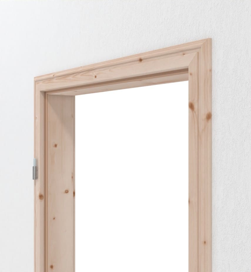 Elegante Massivholzzarge Massivholzzarge, klassisch, Landhaus, profiliert