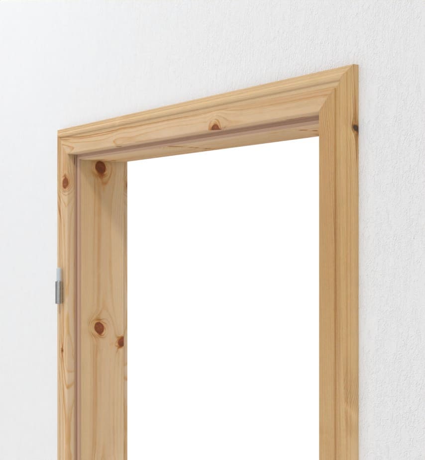 Elegante Massivholzzarge Massivholzzarge, klassisch, Landhaus, profiliert