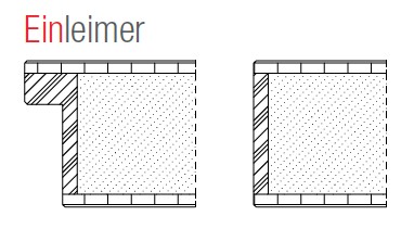 Technische Zeichnung Einleimer