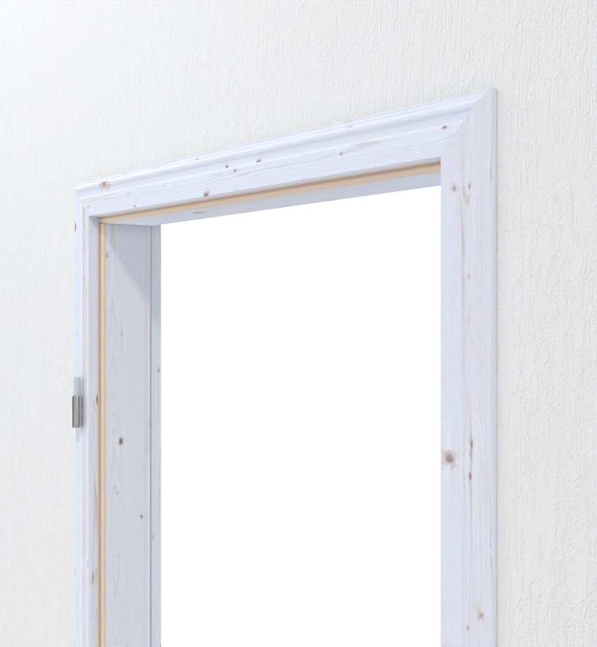 Profilierte Massivholzzarge Massivholzzarge, klassisch, Landhaus, profiliert