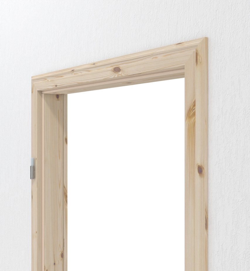 Massivholzzarge, klassisch, Landhaus, profiliert
