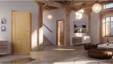 Massivholztüren im Landhausdesign