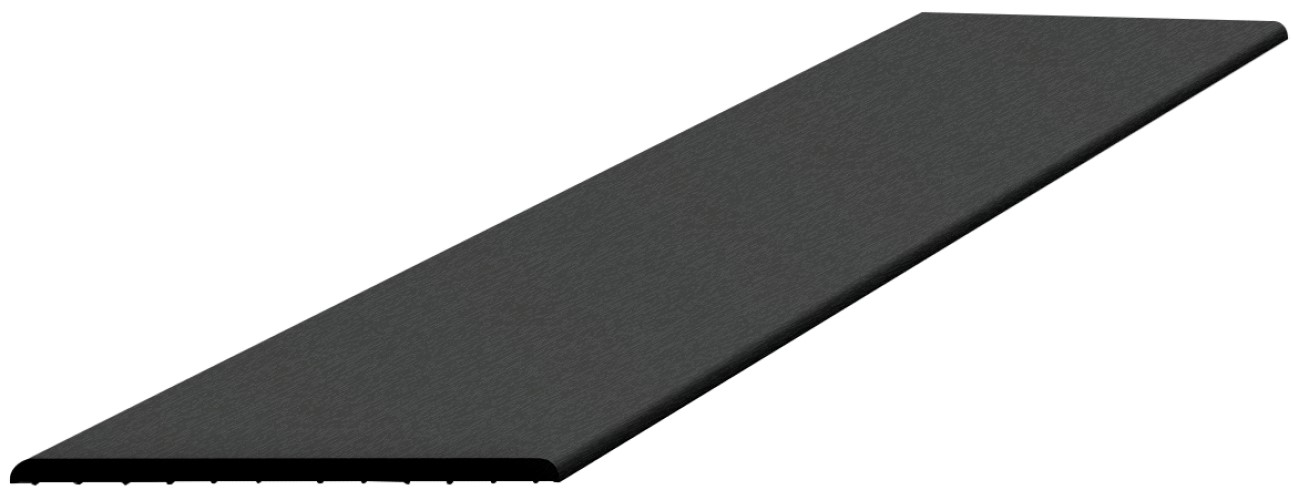 PVC Deckleiste Anthrazit