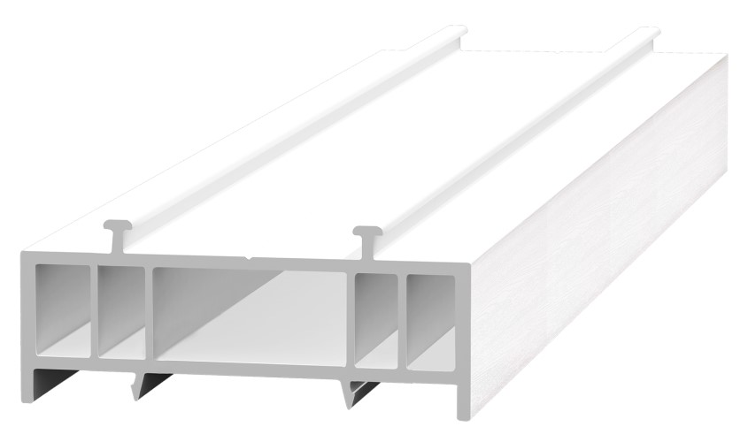 PVC Verbreiterungsprofil Weiß