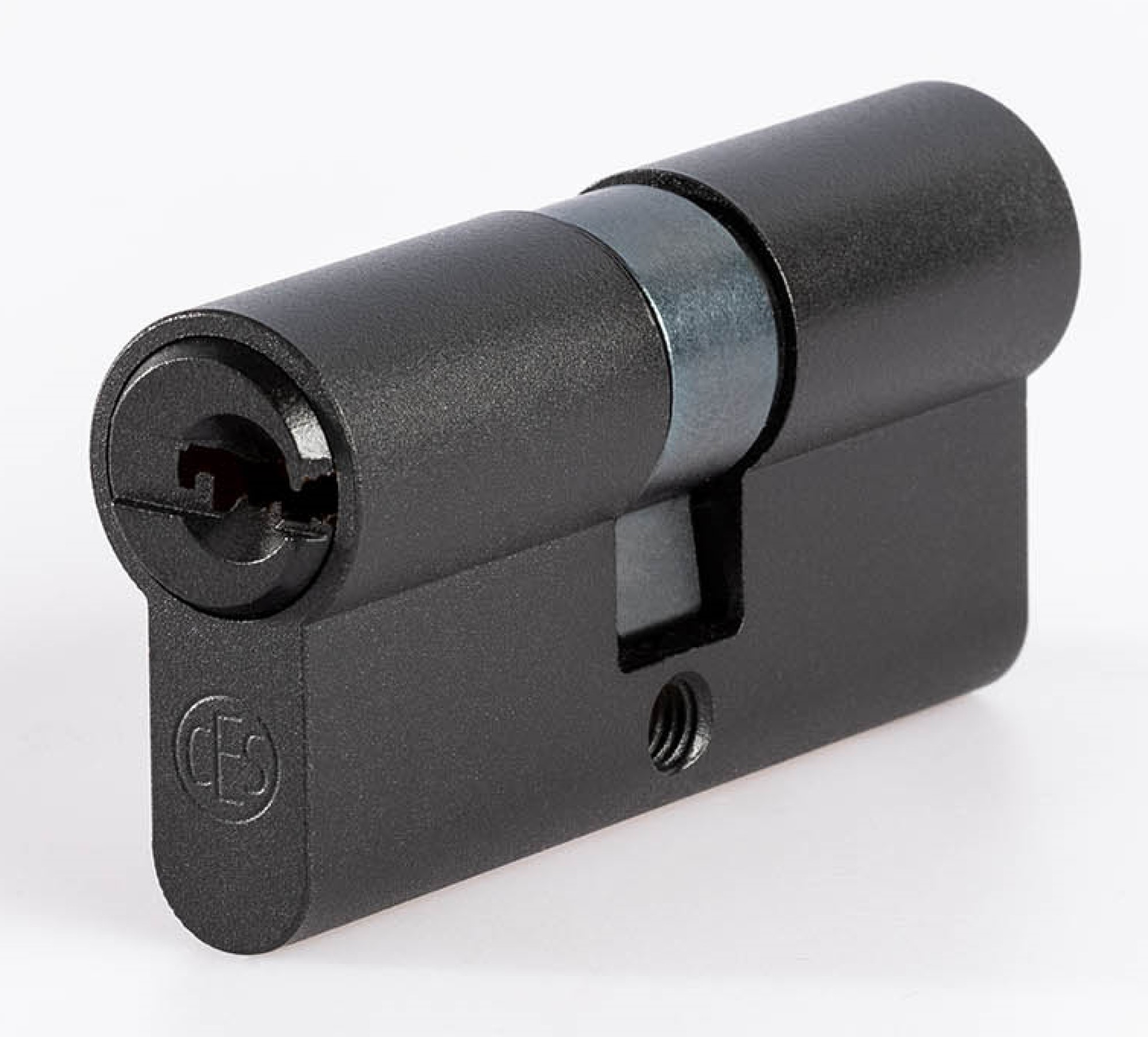 Profilzylinder CES Unicolor Schwarz