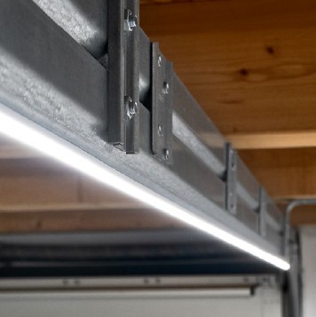 LED-Stripes Ansicht Detail