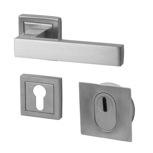 Innendruecker BA 3523 Edelstahl kantig