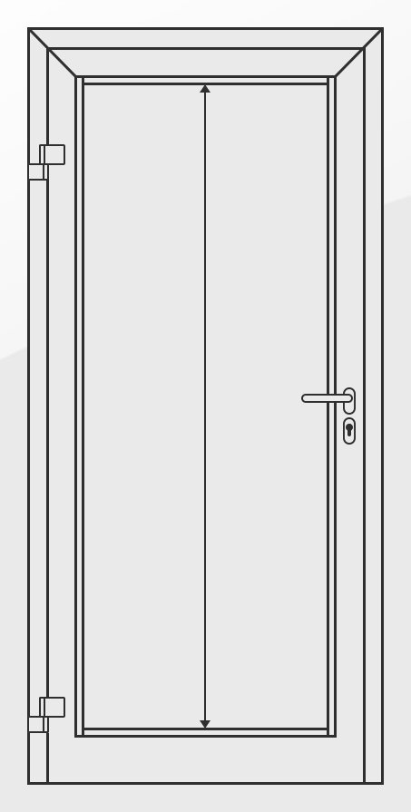 Zeichnung Aufteilung Glasfelder LA-01